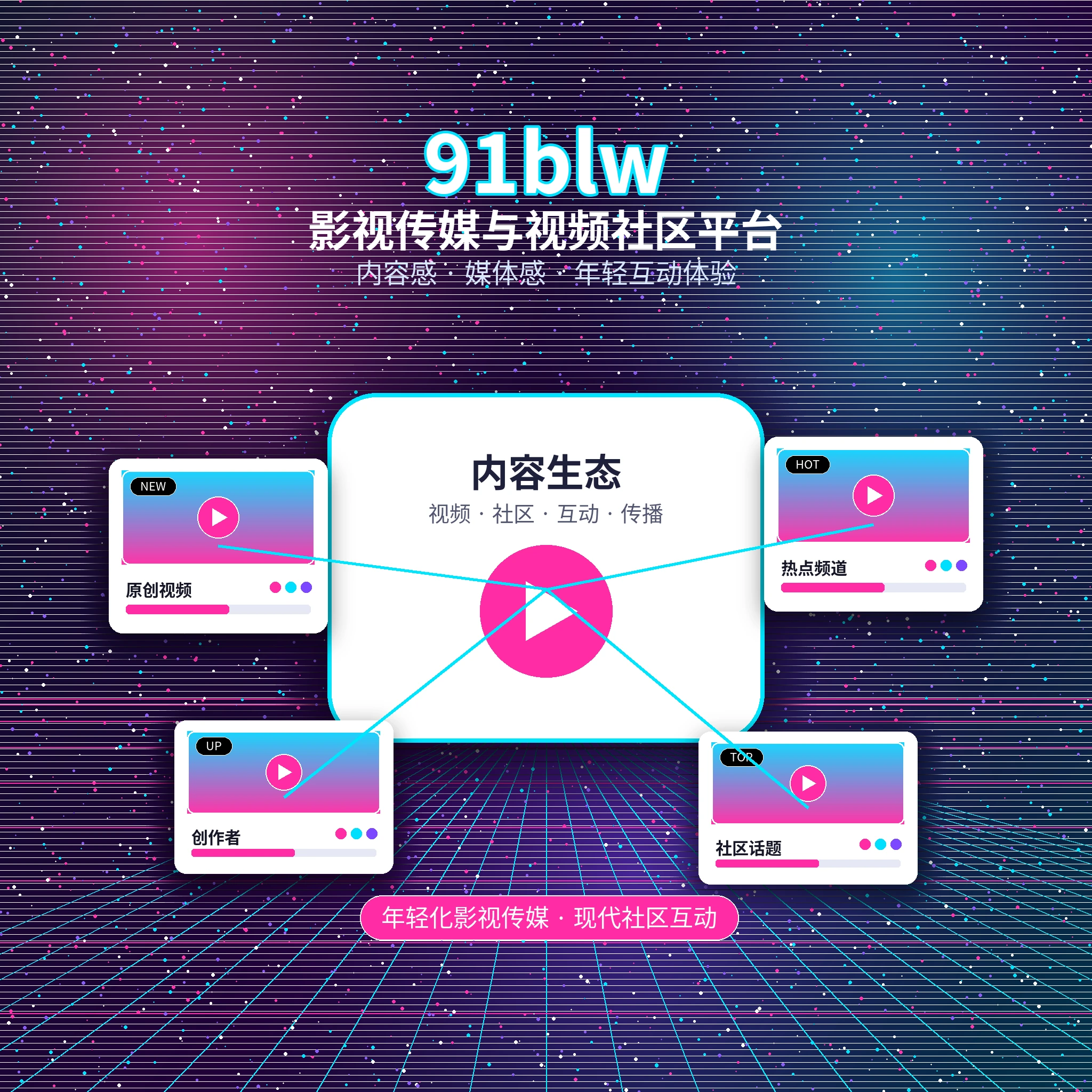 91网品牌中心与内容生态